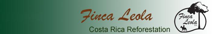 Finca Leola Costa Rica Reforestation