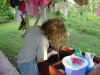 outdoor pila (sink or washbasin) in Costa Rica