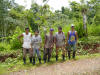 farm laborers choperos with machetes costa rica